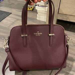 Kate spade bowling bag crossbody purse